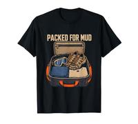 Mud Run Bag Checklist, Packed for Mud Race Day T-Shirt