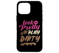 Mud Run Princess Look Pretty Play Dirty Team Girls ATV Case for iPhone 16 Pro Max