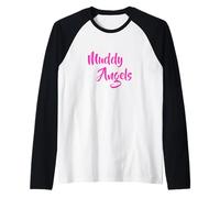 Mud Run Race Team 4x4 Offroad ATV Muddy Angels Matching Raglan Baseball Tee