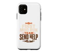 Mud Run Team First Mud Run Obstacle Race Gift Case for iPhone 11