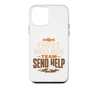 Mud Run Team First Mud Run Obstacle Race Gift Case for iPhone 12 mini