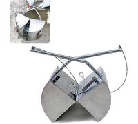 Mud Sampling Grab with Water Outlet for Lake, River, Pond, and Pool - Effective Sludge Dredging Tool for Water Quality Assessment