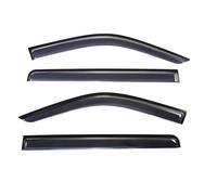 Mud Splash Guard 4pcs/set Black Car Window Deflector Built-in Rain Shields For Tundra For Crew Max 2022 2023 Car Mud Flaps