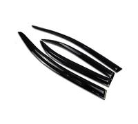 Mud Splash Guard Tinted Awning Shield Rain Sun Snow Shelters For Mitsubishi For Lancer EX 2008-2017 4Pcs Black Acrylic Car Window Wind Deflectors Car Mud Flaps