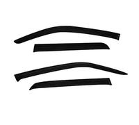 Mud Splash Guard Window Visor Wind Rain Deflectors For Amarok 2009-2023 For Amarok V6 4X4 Car Stying Accessories 4PCS Black Smoke Car Mud Flaps