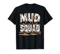 Mud Squad Women's Mud Run Team Funny Mudder Mud Running Ladies T-Shirt