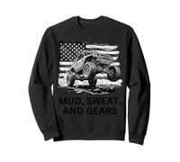 Mud, Sweat, and Gears 4 x 4 Adventure 4 x 4 Off-Roading Sweatshirt