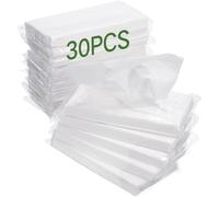 Mudder 8 Pieces Car Tissue Refills, Car Napkin Holder Refill Facial Auto Visor Travel Tissues, 3-ply 30 Sheets/Pack, Soft and Smooth