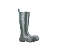 Muck Boots Men's Mudder Tall Safety Waterproof Safety Wellingtons, Moss, 7