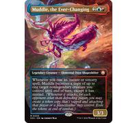 Muddle, the Ever-Changing (Borderless Art) | Secrets of Strixhaven Commander