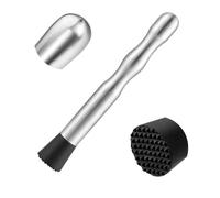 Muddler for Cocktails Stainless Steel Fruit Crusher Create Delicious Mojitos and Other Fruit Based Drinks