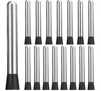 Muddlers For Cocktails, 8.3 In/21 Cm 16 Pcs Steel, Set Cocktails Muddler Drink, Kitchen Mixing Perfect Home Bar For