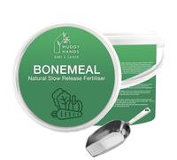 Muddy Hands 10kg Bonemeal | Plant Food & Root Builder Garden Fertiliser for Outdoor Garden Plants, Vegetable Roots, Hedges, Trees, Flowers