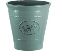 Muddy Hands Green Small Large Olive Plastic Plant Pot Decorative Outdoor Garden Flower Herb Tree Planter (1, 75 Litre)