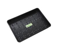 Muddy Hands Heavy Duty Extra Large Plastic Seed Growing Tray Garden Greenhouse Seedling Germination Tray (Comes With Drainage Holes)