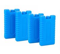 Muddy Hands Pack of 4 Reusable Ice Blocks 220ml Freezer Packs for Cool Bags, Lunch Bags, Picnic Baskets & Cooler Boxes - Long Lasting Food & Drink Cooling Elements