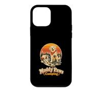 Muddy Paws Camping Mountain Campsite Trail Dog Lover Case for iPhone 12 mini