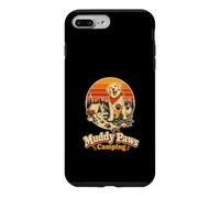 Muddy Paws Camping Mountain Campsite Trail Dog Lover Case for iPhone 7 Plus/8 Plus
