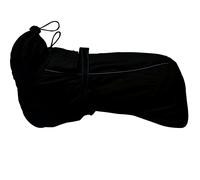 Muddy Paws Extreme Monsoon Dog Coat Black 30cm