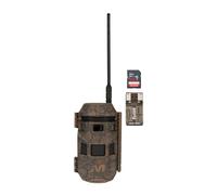 MUDDY Trifecta 180 Cellular Trail Camera 36MP 1080p (Brown) Bundle with 32 GB Memory Card and Card Reader (3 Items)