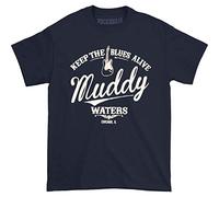 Muddy Waters Men's Keep Alive T-Shirt, Blue (Blue Navy), Large (Size:Large)