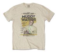 Muddy Waters Peppermint Lounge Show Poster T-Shirt in Beige | Size: 2XL Muddy Waters Beige 2XL