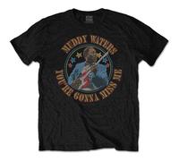Muddy Waters Your Gonna Miss Me T-Shirt in Black | Size: Large Muddy Waters Black L