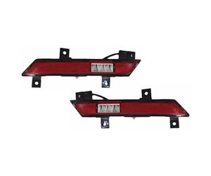 MUDESWA Tail Light Reflective Lens Compatible With BYD For Destroyer 05 2022 2023 2024 Rear Left Right Bumper Brake Lamp Reflector Reversing Light Reflective No Bulb(1 pair)