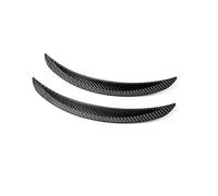 Mudflaps Carbon Fiber Rubber Car Wheel Eyebrow Universal Protector Trim Fender Extension Arches For Cars Mud Flap Splash Guards Mudguard Guard(25cm)