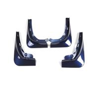 Mudflaps For Tesla For Model 3 2021 1 Set Car Decor Accessories Splash Guards Front Rear Wheel Mudguards Kit Mudguard Guard(Blue)