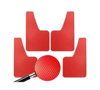 Mudflaps Mud Guard Fit For Fiat Ducato Fit For Peugeot Boxer Splash Guards Fender Flares Mud Flaps Splash Guards(4Pcs red)