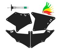 Mudflaps Splash For Toyota For Land For Cruiser For 4Runner Prado J120 J150 2003-2021 Car Front Rear Fender Mudflaps Mud Flaps(6PCS)