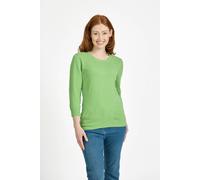 Mudflower Floral Sequin Embellished Knitted Jumper - Green - 10