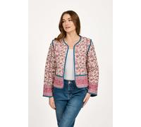 Mudflower Reversible Paisley Quilted Jacket - Blue - 16