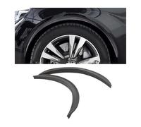 Mudguard 2Pcs Universal Carbon Fiber Wheel Eyebrow Strip Arch Trim Fender Flare Protector Car Fender Flares(Rubber)