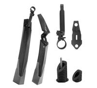 Mudguard, Adjustable Protection for Cycling, Quick Release, Effective Against Water Splashes and Dirt for Forks and Backs, Suitable for Mountain Bikes