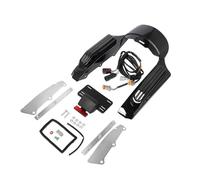 Mudguard Extender Motorcycle LED Light Rear Mudguard Extension Fascia Set For Touring For Electra For Street Glide For Road King FLHR FLTRX 2014-2022