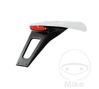 Mudguard extension LED universal rear black