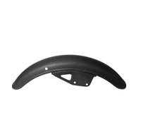 Mudguard Fender For Suzuki For GN125 Black Chrome Motorcycle Front Fender Mud Flap Motorbike Mudguard Guard Protector Cover(Black)