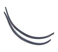 Mudguard For A&ccord For City For Civic For CR-V For Odyssey For Fit Universal Car Wheel Eyebrow Anti-scratch Strip Lip Stickers(2pcs Carbon Fiber Look)