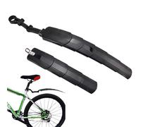 Mudguard for bicycle, splash guard for bicycles, foldable bicycle equipment, suitable for 26 27.5 28 24 inch rims, terrain, city commuting