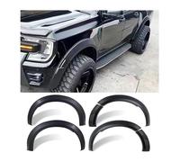 Mudguard For F&ord For Ranger 2022 2023 For Wildtrak For Wildtrak-X 4X4 Car Accessories 6pcs 5'' Widen Fender Flares Wheel Arch(No Sensor Hole)
