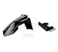 Mudguard front black with mounting kit for KTM 125 150 250 350 450 505