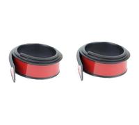 Mudguard Lip Body Protector Cover Mud Guard 1.5M Universal Auto Fender Flares Car Wheel Arches Wing Expander Arch Eyebrow Car Wheel Arch Guard(4.3cm 1pcs)