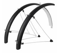 Mudguard MTB 26" Stronglight Tour 54mm matte black (pair) with classic stainless