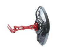 Mudguard Rear Extender Motorcycle Mudguard Bike Carbon Fibre Rear Mudguards CNC Universal Motorcycle Rear Wheel Cover For Mt-07 MT09 For N1s