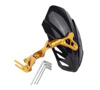 Mudguard Rear Wheel Mudguard Fender Fit For N1S U+b Msx Sniper150 Protection Splash Guard Aluminum Alloy Fender(Gold)