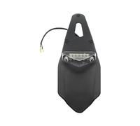 Mudguards Extension Motorcycle Universal Taillight Brake Lamp With Rear Mudguard License Plate Bracket Holder for Off-Road Bike