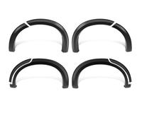 Mudguards Fender Flares Wheel Arch For Mitsubishi For Montero For Outlander 2015-2021 Matte Black Eyebrow Protector Mudguard Accessories Car Wheel Arches