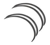 Mudguards For A3 A4 A5 A6 A8 Car Accessories Wheel Eyebrow Arch Fender Flares Cover Trim(Carbon Fiber)